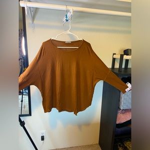 Long sleeve Zara top